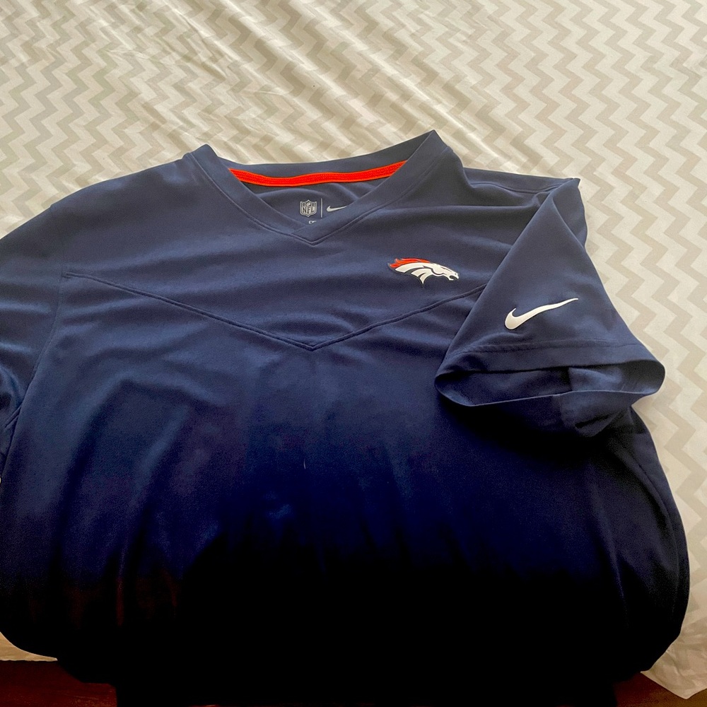 Nike Dri Fit Denver Broncos sideline shirt